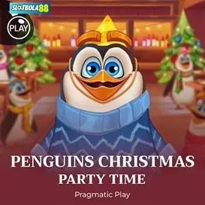 penguins christmas party time